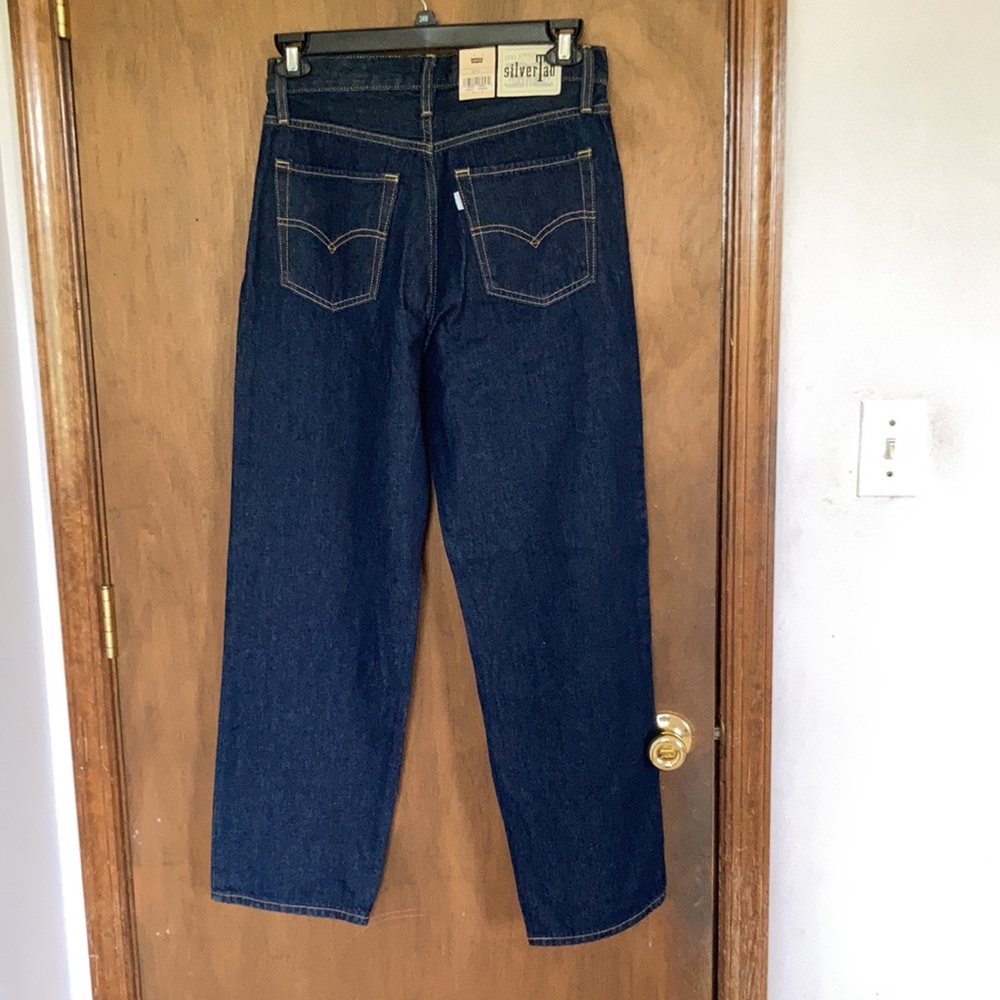 Relist7/20 Levi’s 94 baggy midrise straight leg jean cotton retro 27 or 30 - Picture 14 of 17